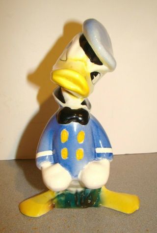 Shaw American Pottery Co.  Disney Angry Donald Duck Figurine