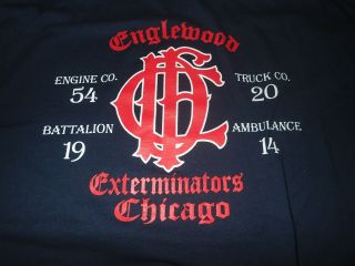 Chicago Fire Department Engine 54 Ladder 20 Shirt Xl