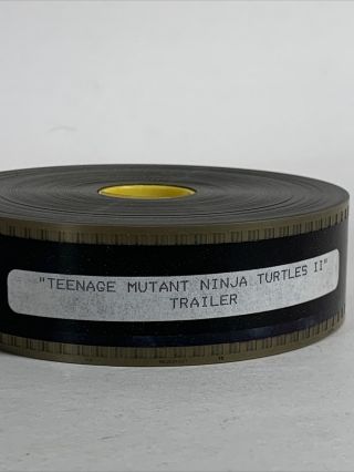 VINTAGE 35mm TRAILER FOR TMNT 