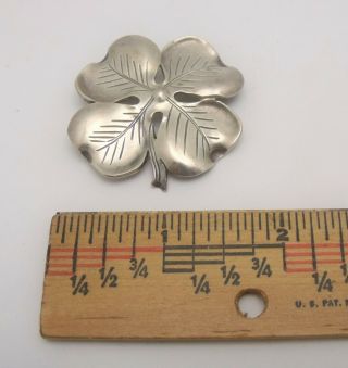 Arts & Crafts Vintage KALO Hand Wrought Sterling Silver Brooch Pin 2