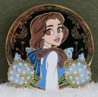 Disney Fantasy Pin Belle Princess Portrait Le 60 Beauty And The Beast