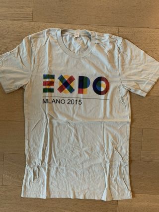 Expo Milano 2015 World’s Fair T - Shirt Size S (reprint)