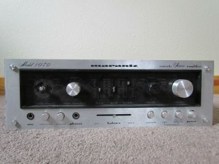Vintage Marantz Model 1070 Console Stereo Amplifier 3