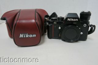 Vintage Nikon F3 Camera Body Serial No.  1365438 - Body Only & Leather Case
