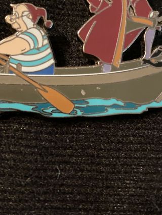 Disney DCL LE 50 Pin Villainous Voyage Cruise Frame Peter Pan Captain Hook Smee 2