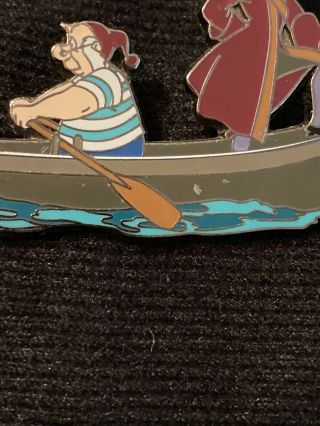 Disney DCL LE 50 Pin Villainous Voyage Cruise Frame Peter Pan Captain Hook Smee 3