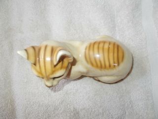 Ceramic Cat Figurine Japan 4 1/2 