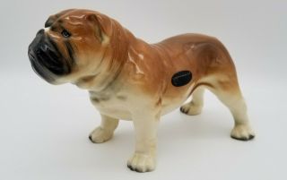Vintage Coopercraft Bulldog Dog Figurine - Made In England
