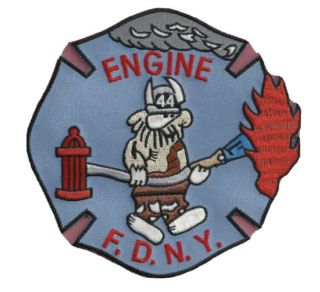 Fdny York City Fire Department Engine Company 44 Patch.