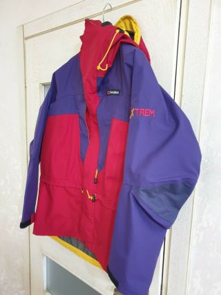 Vintage Berghaus Manaslu Extrem Goretex Waterproof Jacket Snowboarding Size M