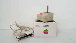 Vintage Oem Apple Joystick Lle And Llc A2m2002 W/ Box Dr