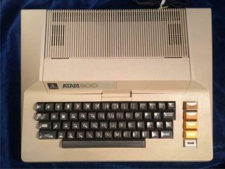 Vtg Atari 800 Console Keyboard Old School Computer Game System Repair