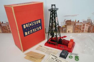 Vintage 1981 Lionel O Gauge No.  6 - 2305 Operating Oil Derrick And Pump In The Box