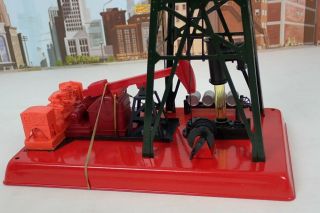 Vintage 1981 Lionel O Gauge No.  6 - 2305 Operating Oil Derrick and Pump In The Box 2