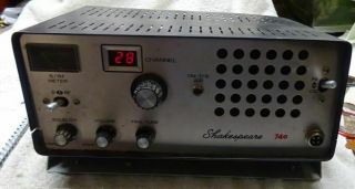Vintage - Shakespeare 740 Or 74o - Base - Cb Radio - Lights Up & Heavy