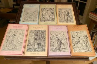 Marcel Proust Remembrance Of Things Past Paperback Vintage Books 7 Vols.  Unread