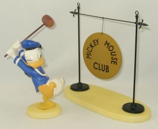 Disney Wdcc Mickey Mouse Club Figure " Donald Duck / The Big Finish " W/coa No Box