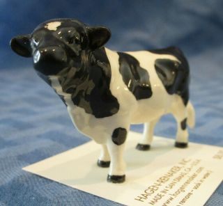 Hagen Renaker Miniature Holstein Bull,  292,  Made in USA.  is 3