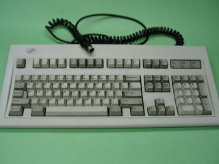 Vintage Ibm Keyboard Model M Keyboard With Cable And Ps/2 Adaptor