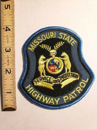 Missouri State Highway Patrol Police Patch R - 2 (vintage)