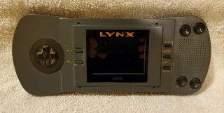 Vintage Atari Lynx Console Game Pag - 0201,  With California Games -