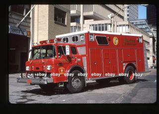 Boston Ma R1 1984 Ford C Emergency One Rescue Fire Apparatus Slide