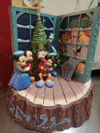Jim Shore Disney Traditions 2020 Mickey ' s Christmas Carol God Bless Us Everyone 2