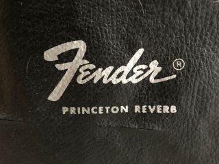 Fender Princeton Reverb Amp Cover Vintage