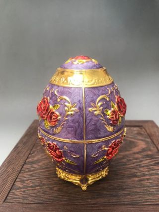 Chinese Hand Make Cloisonne Toothpick Holder A60
