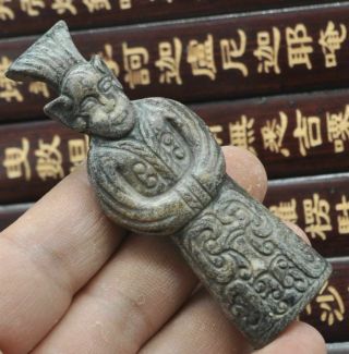 100 ancient Chinese jade carving by hand Officials 2