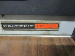 vintage 1970s? computer Heathkit H27 dual 8 