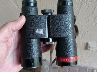 Vintage Leitz Wetzlar Trinovid Binoculars Germany