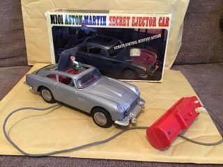 Vintage James Bond 007 Aston Martin Db5 Secret Agent Car 1965 Please Read Descri
