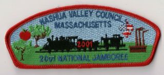 Bsa,  Nashua Valley Council Csp,  Massachusetts,  2001 Jamboree Jsp