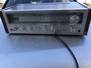 Vintage Pioneer Sx - 550 Stereo Receiver Powers On