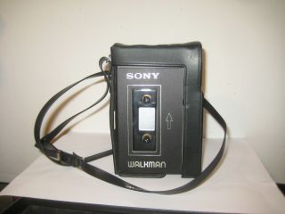 Vtg Sony Walkman Cassette Player Wm - 3 Made In Japan Metal Body Not W/cas