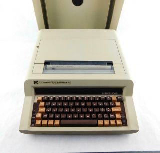 Vintage Computer Devices Mini - Term Series 2000 Portable Terminal With Printer