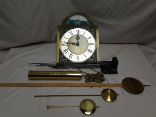 Vintage Grandfather Clock Movement,  Erhard Jauch,  W Accessories
