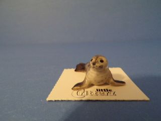 Little Critterz Harbor Seal Pup " Andre " Porcelain Figurine