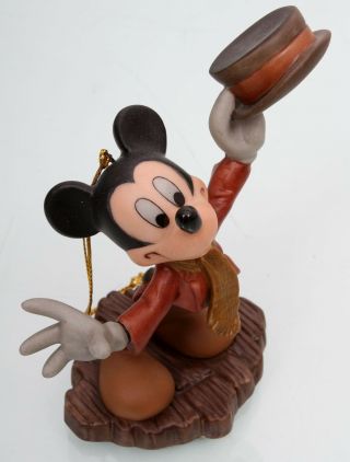 WDCC Disney Mickey ' s Christmas Carol w/ Mickey,  Minnie,  Donald Scrooge Crachit 2