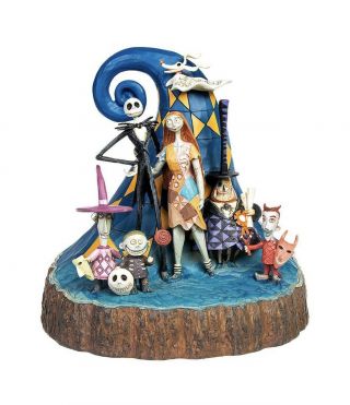 Disney Traditions Nightmare Before Christmas Carved By Heart Jim Shore Statue