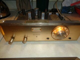 Vintage H.  H.  Scott Type 310 - B Fm Broadcast Monitor Tuner Vacuum Tube Hifi