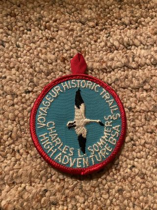 Boy Scout Patch - Charles L Sommers Voyageur Historic Trails