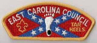 Bsa,  East Carolina Council S - 5 Csp,  North Carolina,  Confederate,  Thin Letters