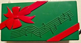 Vintage Mr.  Christmas - Lights Twinkle & Sound Of Xmas Music Carols Plays 25 Songs