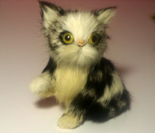 Vintage 3 Adorable Little Cats Very Fury & Cute Looks Real