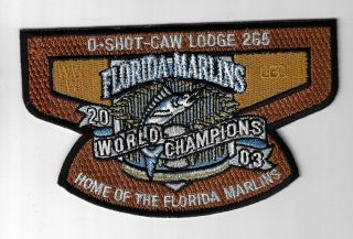 Oa 265 O - Shot - Caw 2003 World Champions S90 Blk Bdr.  South Florida,  Fl [jb - 1392]