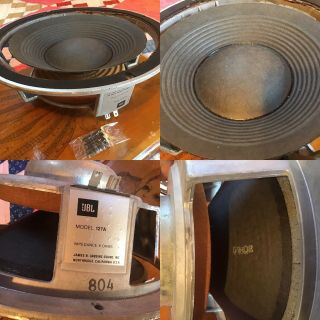 Vintage Jbl L40 127a Woofer Audiophile Speaker Driver 2 Parts/repair
