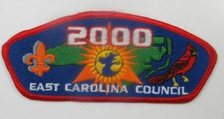 2000 East Carolina Council Csp Red Border [c - 2006]