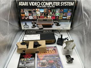 Colecovision Atari 2600 Vintage Electronic Computer Console Game System W/box